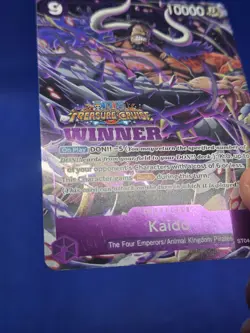 One Piece Winner Pack Vol. 5 Kaido ST04-003 Promotion Promo Card LP - Image 5