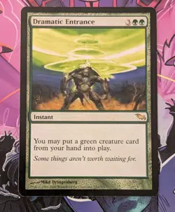 MTG Shadowmoor Rare DRAMATIC ENTRANCE SP - Image 1