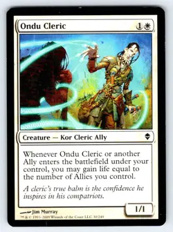 Ondu Cleric C Zendikar 30 NM - Image 1