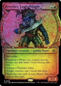 MTG Breeches, Eager Pillager Lost Caverns Of Ixalan 294 Foil Showcase Rare - Image 1
