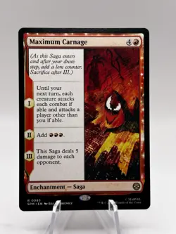 Maximum Carnage 0083 Marvel's Spider-man SPM MTG NM - Image 1