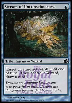 Stream of Unconsciousness 1x FOIL MTG Morningtide MOR Common MINT blue - Image 1
