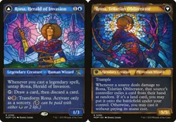 1x Rona, Herald of Invasion // Rona, Tolarian NM Eng MTG - March of the Machine - Image 1