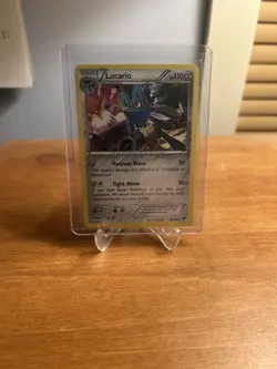 LUCARIO 63/124 REVERSE-HOLO POKEMON XY FATES COLLIDE LP - Image 1
