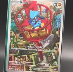 Pokemon RIOLU MEP 010- Mega Evolution - ILLUSTRATION RARE PROMO - Sealed - Image 3