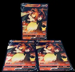 Pokemon Lance’s Charizard #SWSH133 Promo Jumbo Card Bundle/Lot Of 3 🔥 - Image 2