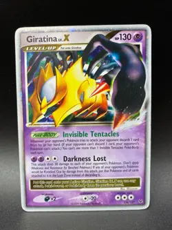 Giratina LV.X 124/127 D&P Platinum Holo Rare 2009 Vintage Pokemon TCG - Image 1