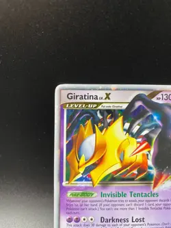 Giratina LV.X 124/127 D&P Platinum Holo Rare 2009 Vintage Pokemon TCG - Image 2