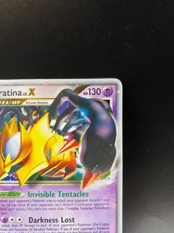 Giratina LV.X 124/127 D&P Platinum Holo Rare 2009 Vintage Pokemon TCG - Image 3