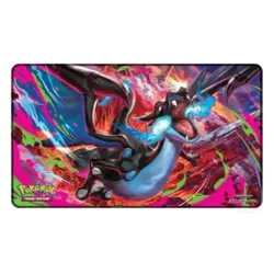 Pokemon Phantasmal Flames Charizard MEGA X UPC Play Mat - Rubber Playmat - Image 1