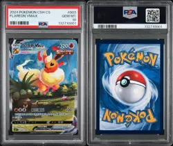 2024 POKEMON SIMPLIFIED CHINESE EEVEE ADVANCED GIFT BOX #003 FLAREON VMAX PSA 10 - Image 2