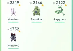 Pokemon Go PTC Acc, Guaranteed Lucky Armor Mewtwo - Image 2