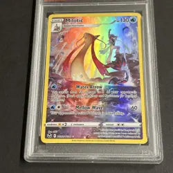 2022 Pokemon Sword & Shield Silver Tempest #TG02 Fa/Milotic PSA 9 - Image 3