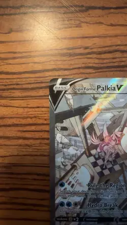 Origin Forme Palkia v 167/189 Pokemon TCG Astral Radiance Alternative Art Rare - Image 2