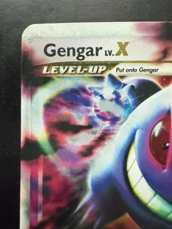 Pokemon Gengar LV.X Platinum Arceus Holo Ultra Rare 97/99 (LP-) - Image 2