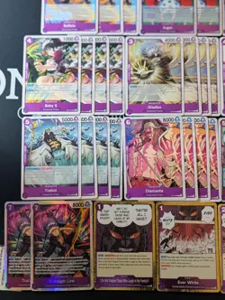 One Piece Card Game - Purple Donquixote Doflamingo Deck Core (55 Cards) OP14 - Image 5