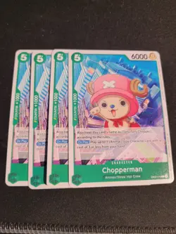 4x Chopperman EB02-016 English Extra Booster: Anime 25th Collection One Piece - Image 1