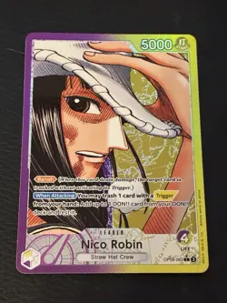 ENG One Piece CCG – Nico Robin (OP09-062) L NM - Image 1