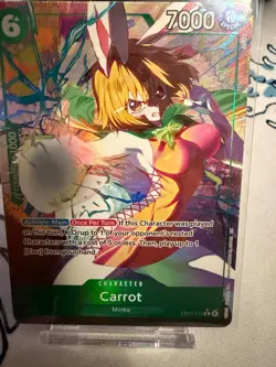 One Piece - Carrot EB03-013 (R) Alt Art Heroines Edition English NM/M - Image 1
