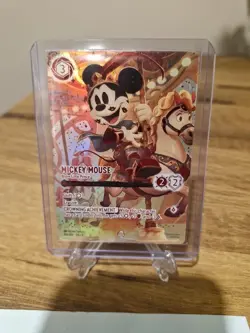 2025 Disney Lorcana Fabled Mickey Mouse Brave Little Prince Iconic Foil #242/204 - Image 1
