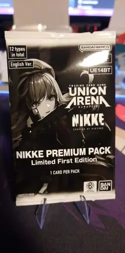 Union Arena Goddess Of Victory Nikke Premium Pack Limited First Edition - Image 1