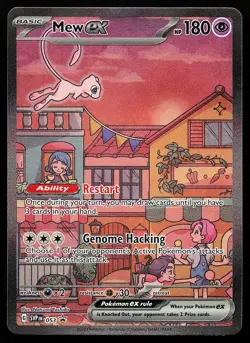 Mew ex 053 Holo Scarlet & Violet 151 Promo Pokemon Card - Image 1
