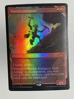 MTG English - Warren Instigator - NM Foil Secret Lair - Magic the Gathering - Image 4