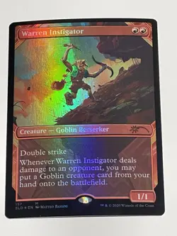 MTG English - Warren Instigator - NM Foil Secret Lair - Magic the Gathering - Image 5