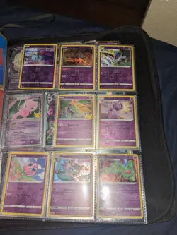 Pokemon card mostly full binder, too many photos to include all, includes binder - Image 4