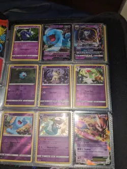 Pokemon card mostly full binder, too many photos to include all, includes binder - Image 5
