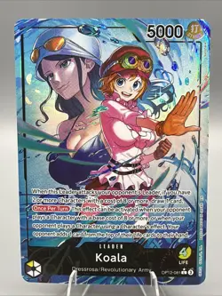 One Piece Card Game Koala (Alternate Art) OP12-081 Leader Rare NM English - Image 1