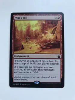 War's Toll Foil MTG Magic the Gathering Card NM Near Mint BBD - Image 1