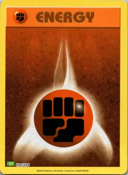 Basic Fighting Energy Classic Collection Trading Card Game Classic 034/034 NM - Image 1