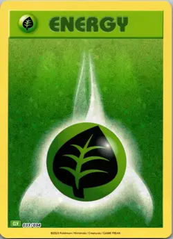 Basic Grass Energy Classic Collection Trading Card Game Classic 033/034 NM - Image 1