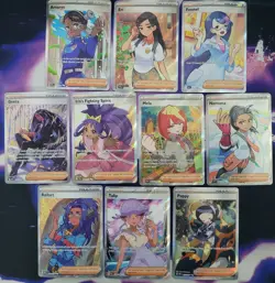 Special Illustration & Ultra Rare Trainer LOT (E) 10x Cards NO DUPLICATES - Image 1