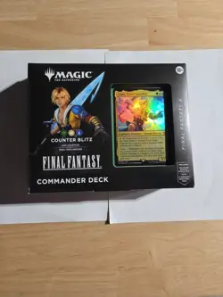 Magic The Gathering Commander Deck FFX Counter Blitz *NEW SEALED* - Image 1