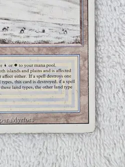 MTG Revised Tundra Dual Land 1994 Jesper Myrfors Reserved List - CardVault - HP - Image 4