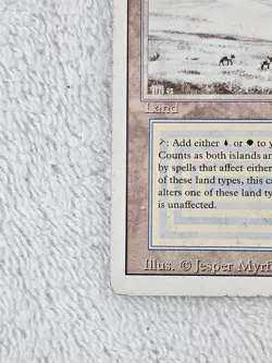 MTG Revised Tundra Dual Land 1994 Jesper Myrfors Reserved List - CardVault - HP - Image 5