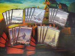 4x Each Snow-Covered Basic Lands Magic The Gathering Modern Horizons NM - Image 2