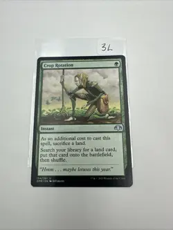 MTG Magic the Gathering Crop Rotation (154/520) Dominaria Remastered LP - Image 1