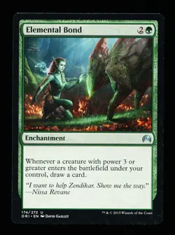 * * 1x Elemental Bond x1 * * Origins MTG NM Near Mint - Image 1