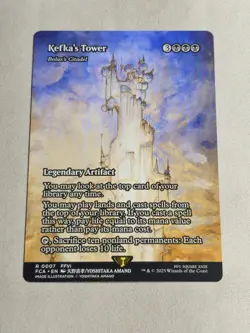 Magic: The Gathering - Final Fantasy FCA - Kefka's Tower Borderless Rare - NM - Image 1