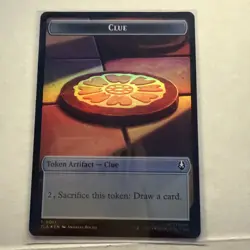 Ally 0006 / Clue 0017 (Foil) Double-Sided Token Avatar The Last Airbender NM MTG - Image 2