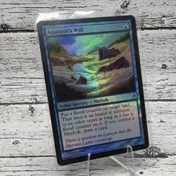Wizards of the Coast Aquitect's Will Lorwyn Foil Tribal Sorcery Merfolk Blue - Image 1
