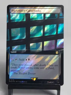 MTG - Universes Beyond: Doctor Who - Darkwater Catacombs - Surge FOIL - Image 1