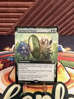 Springleaf Parade (Extended Art) Commander: Lorwyn Eclipsed Regular - Image 1