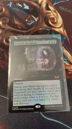 beseech the mirror ext art foil mtg x1 WOE - Image 1