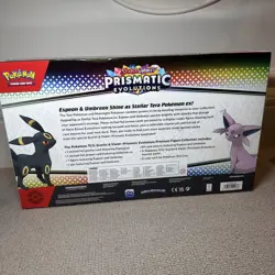 Pokemon Prismatic Evolutions Premium Figure Collection Brand New Sealed - Image 2
