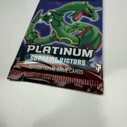 SEALED Pokemon Platinum Supreme Victors Booster Pack Rayquaza Art, Vintage TCG - Image 3