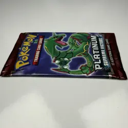 SEALED Pokemon Platinum Supreme Victors Booster Pack Rayquaza Art, Vintage TCG - Image 4
